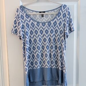 Jones New York Light Blue Signature Blouse
